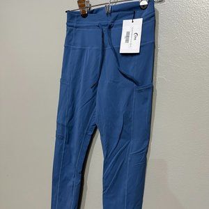 ZYIA Blue Pocket Drawstring Luxe